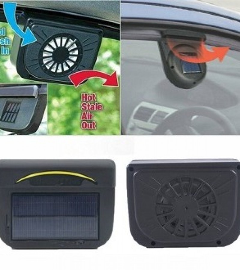Solar Powered Car Window Cooling & Vent Fan