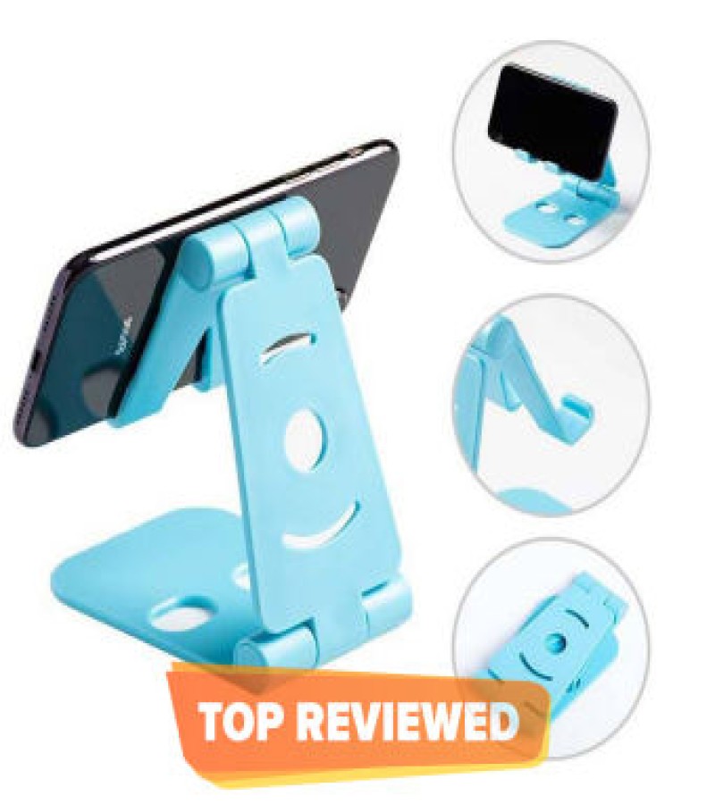 Foldable Desktop Phone Holder Cellphone Stand Portable Folding Mobile Phone Adjustable Stand