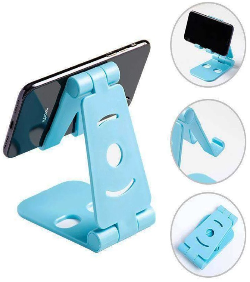 Foldable Desktop Phone Holder Cellphone Stand Portable Folding Mobile Phone Adjustable Stand