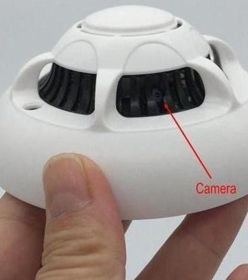 1080P Spy Smoke Detector Hidden Camera No lens hole