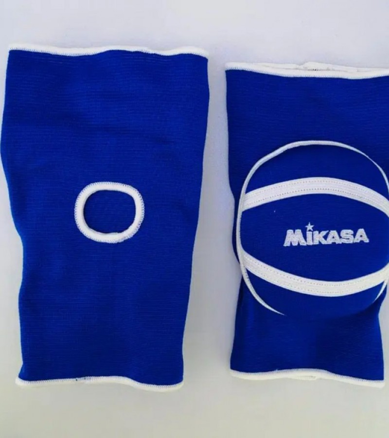 KNEE PADS WITH EMBROIDERED BRAND LOGO MIKASA.