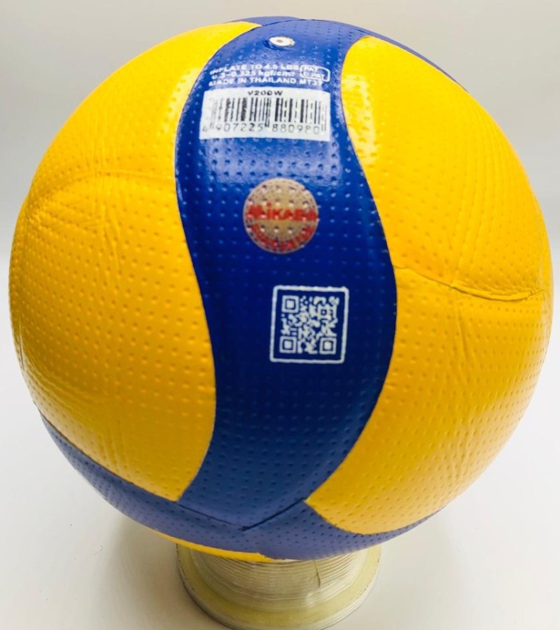 Volleyball Pasted Yellow-Blue Color Combination