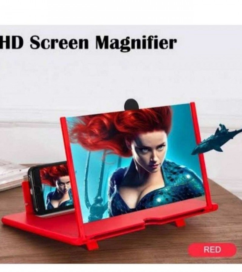 12'' 3D Phone Screen Magnifier – HD Magnifier Projector Screen