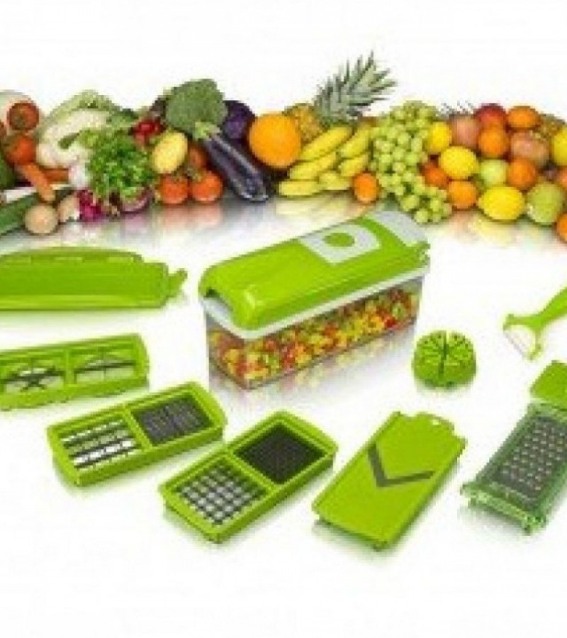12 Pieces Nicer Dicer Plus Fruit & Vegetable Slicer