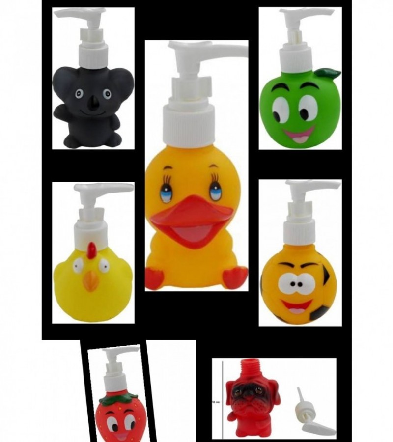 1Pcs Different Character Hand Wash Lotion Lotion Liquid Soap Shampoo Dispenser for Kids 200ML