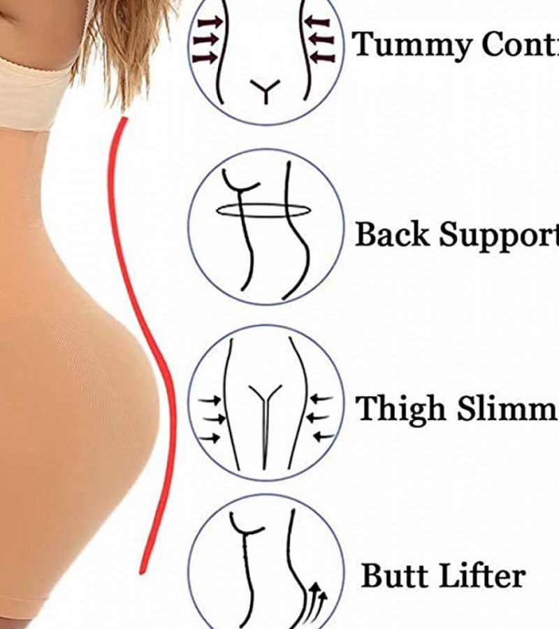 Seamless Body Shaper for Women for Slim Tummy Control