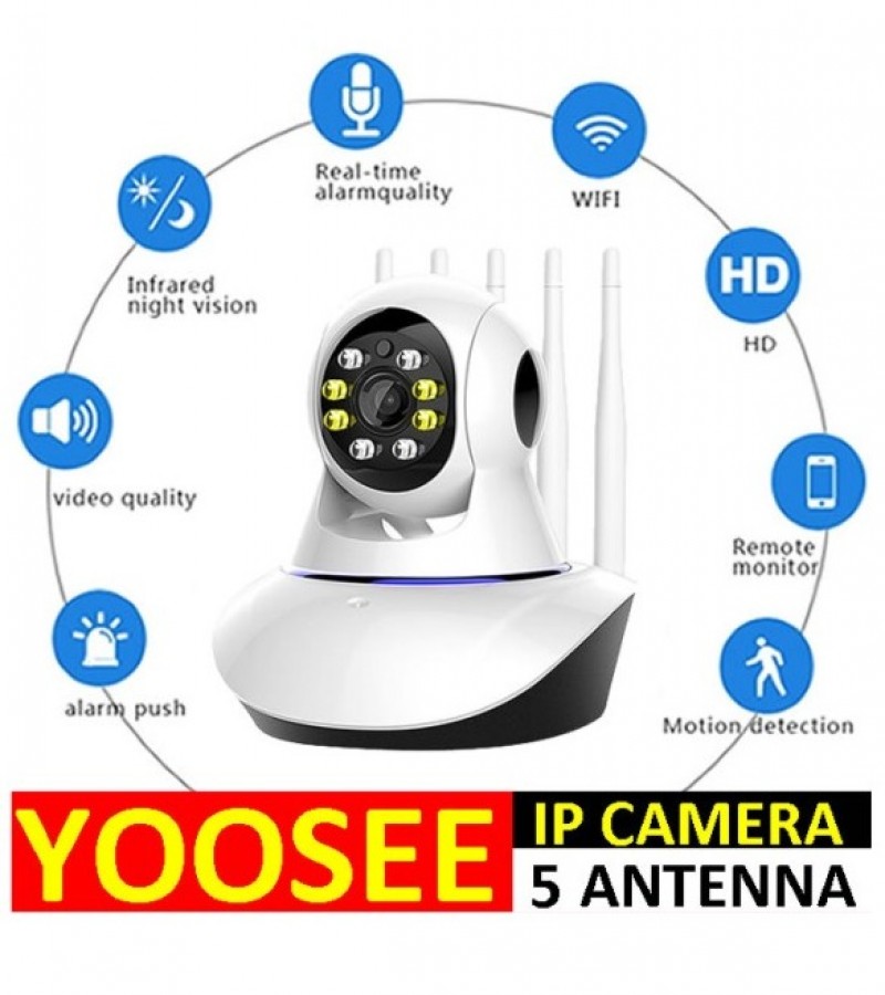 Yoosee Color Night Vision Camera 5 Antenna 2mp 1080p FULL HD - Sale ...